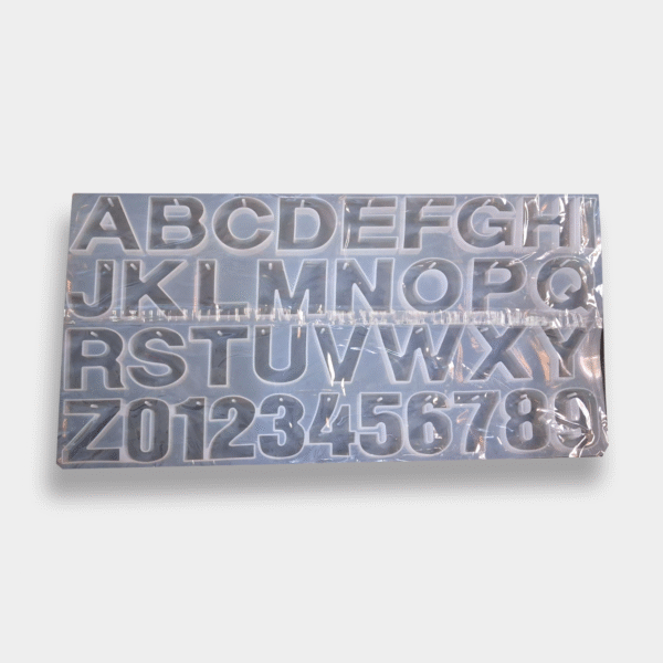 Alphabet Mold With Hole