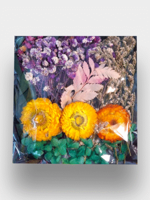 Mixed Dried Flowers and Leaf