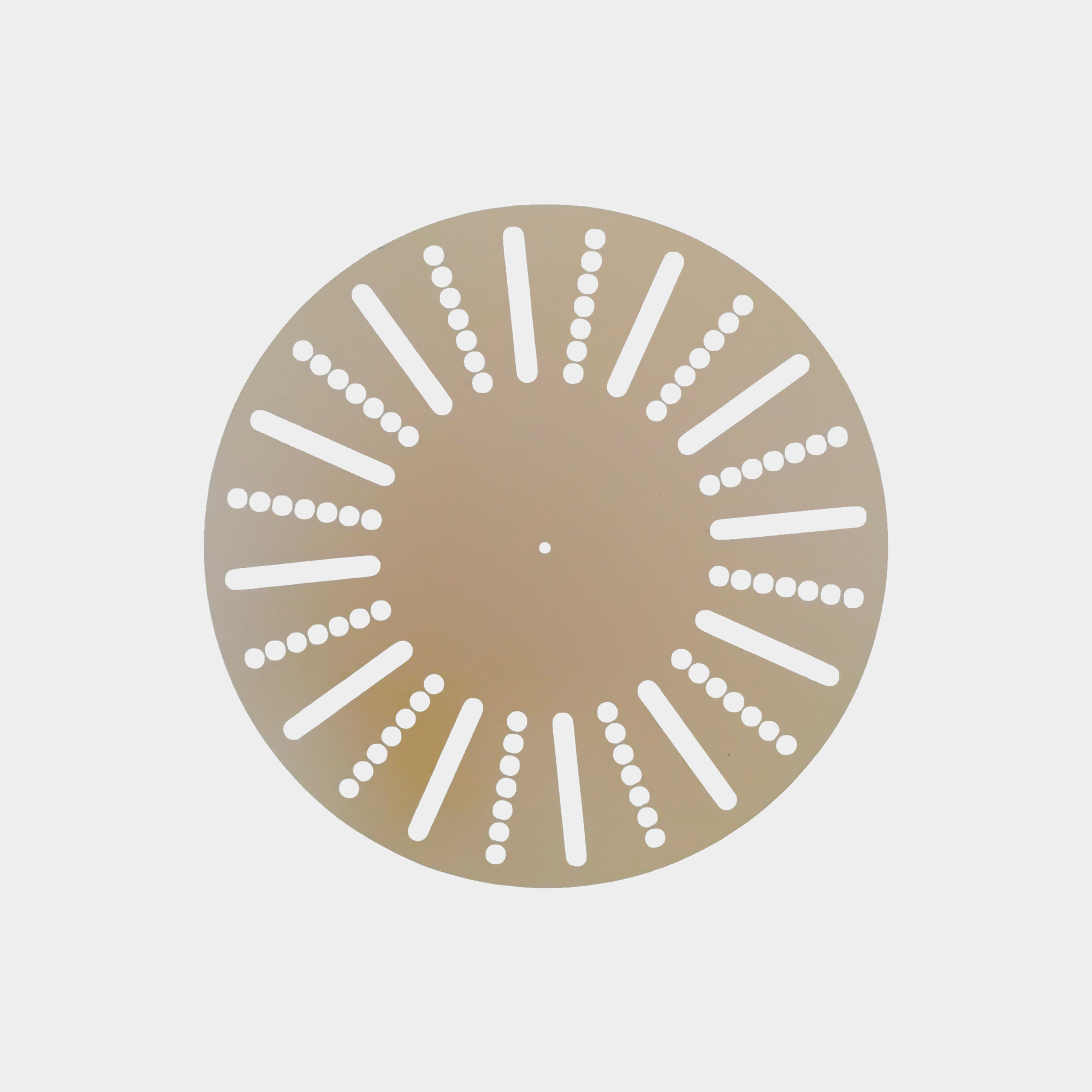 Stencil For DIY Clocks